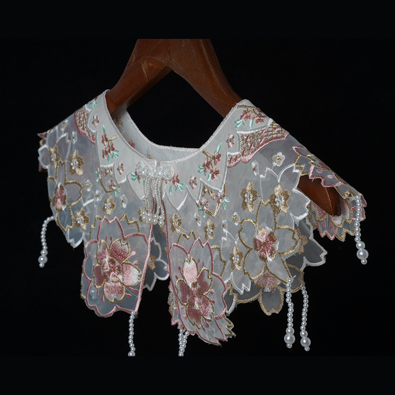Women's Flower Wraps Embroider - Vintage Fashion Photographers のレビューと価格