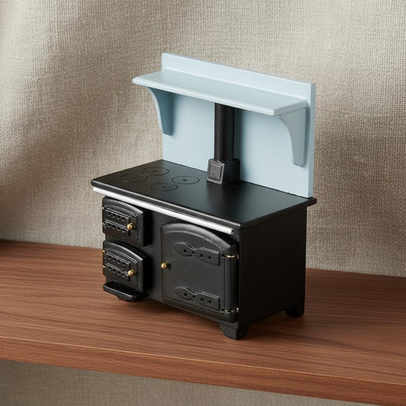 Miniature Black Cooker Realist - Vintage Fashion Doll のレビューと価格