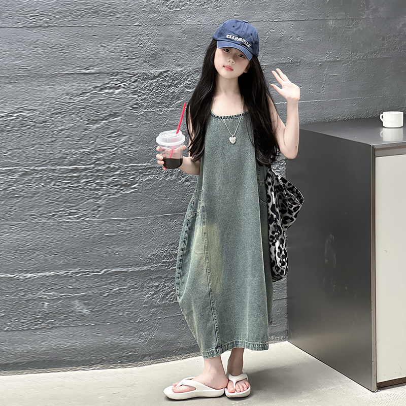 Vintage Blue Children Girls Hi - Vintage Fashion Jeans のレビューと価格