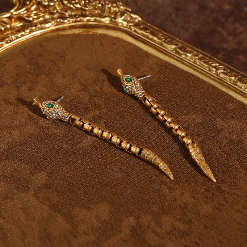 Drop Earring Vintage For Women - Vintage Fashion Vogue のレビューと価格