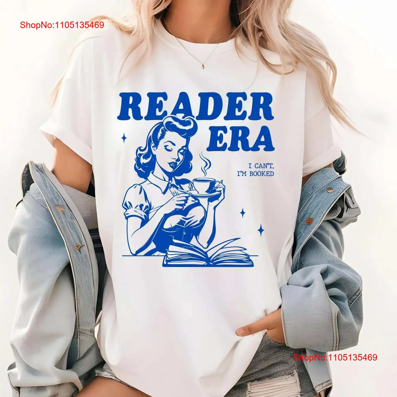 Reader Era T Shirt Book Lover  - Vintage Fashion Eras のレビューと価格