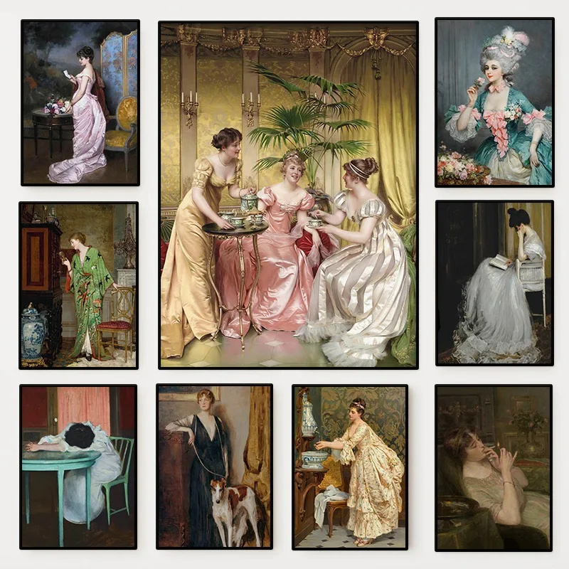 The Renaissance Women Portrait - Vintage Fashion Art のレビューと価格
