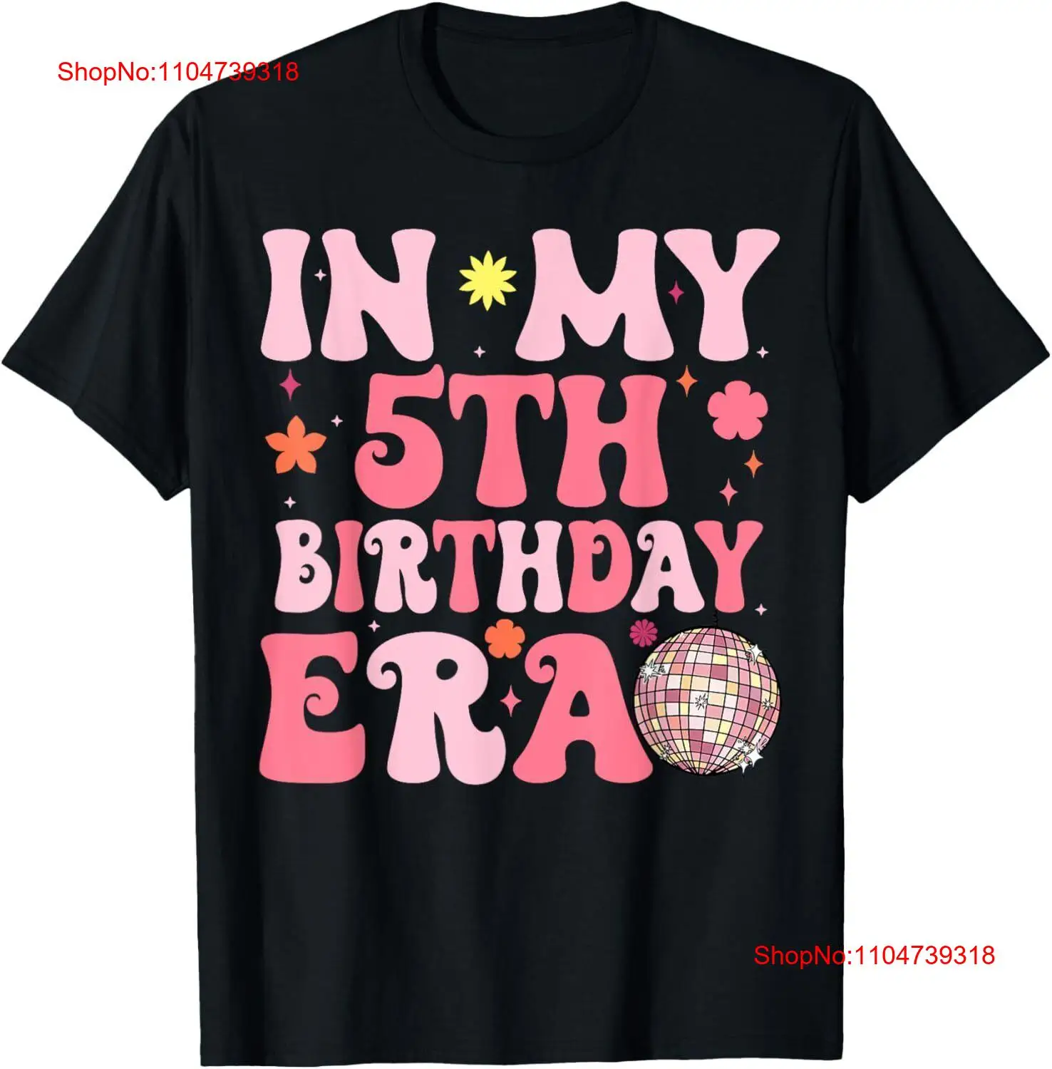 In My 5th Birthday Era Girl 5  - Vintage Fashion Eras のレビューと価格
