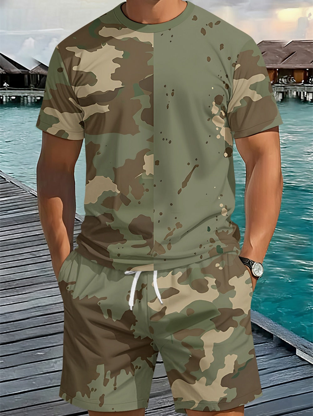 Summer Vintage Men's Fashion T - Vintage Fashion Mens のレビューと価格