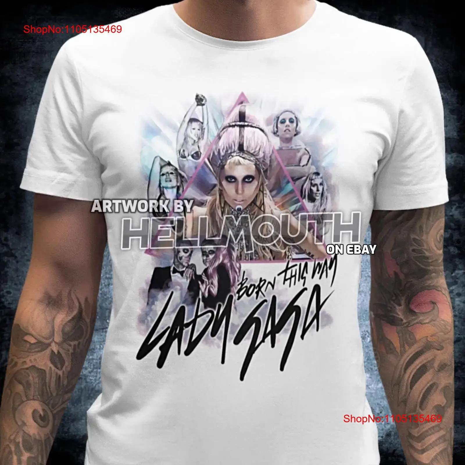 Lady Gaga Born This Way t shir - Vintage Fashion Video のレビューと価格