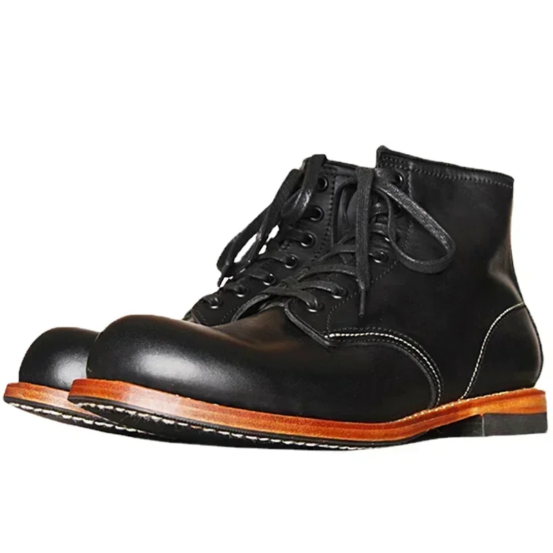Vintage Men Goodyear-Welted Ge - Vintage Fashion Mens のレビューと価格