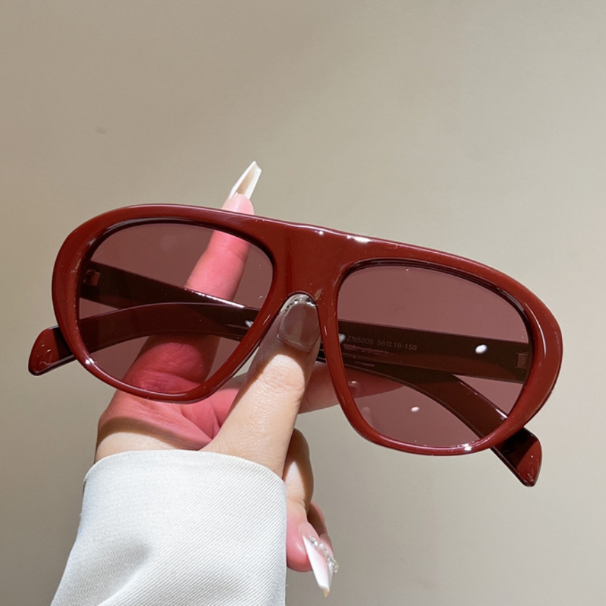 New Oversized Pilot Sunglasses - Vintage Fashion Luxury のレビューと価格