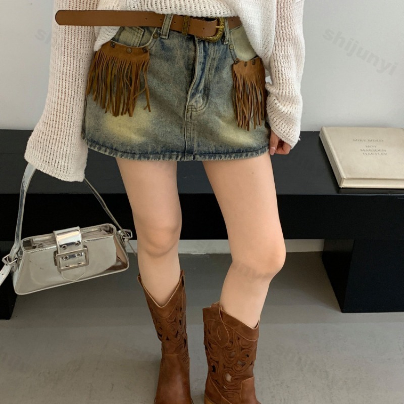 Women Hollow Cowboy Boots Spri - Vintage Fashion Luxury のレビューと価格