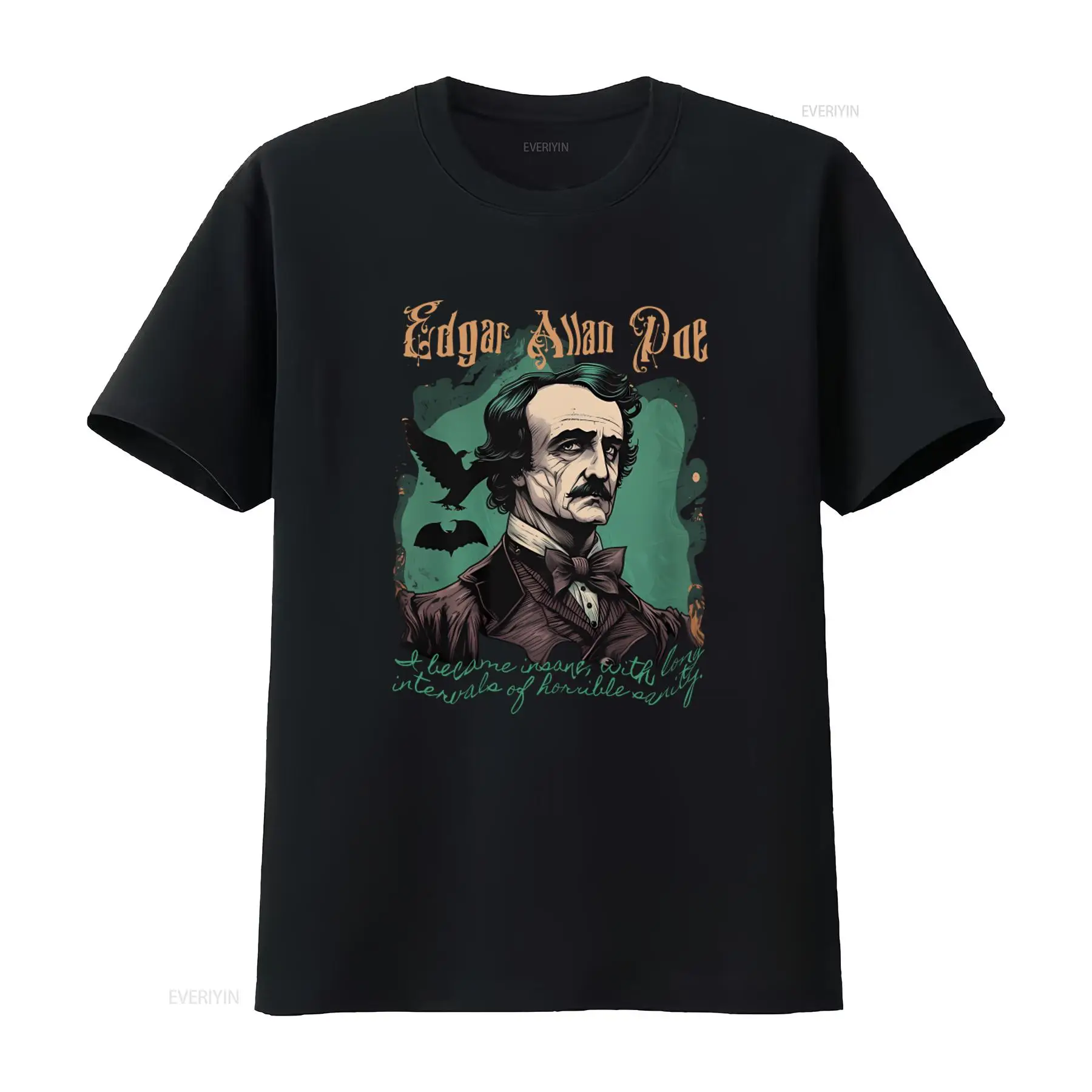 Edgar Allan Poe T Shirt Gothic - Vintage Fashion Ideas のレビューと価格