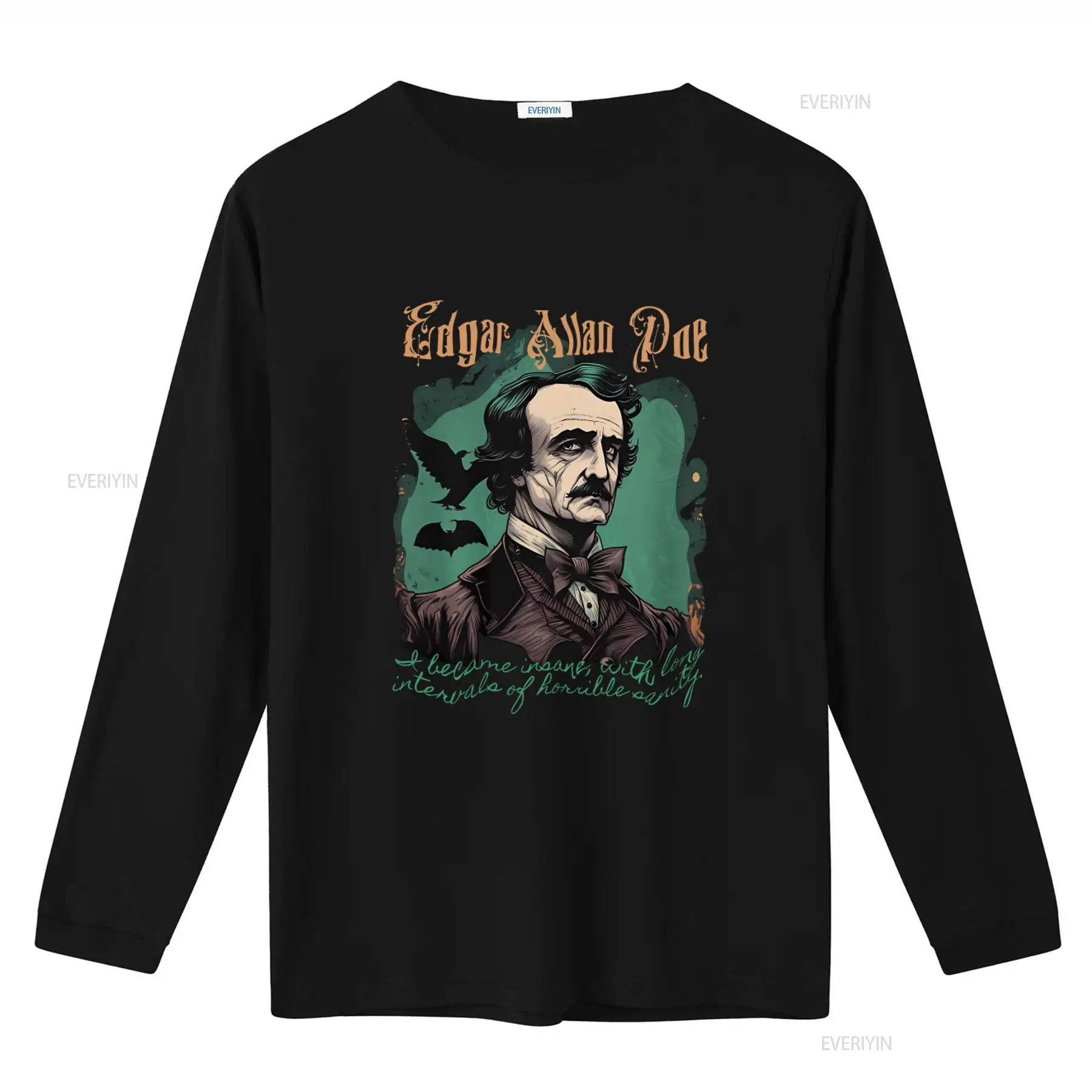 Edgar Allan Poe T Shirt Gothic - Vintage Fashion Ideas のレビューと価格