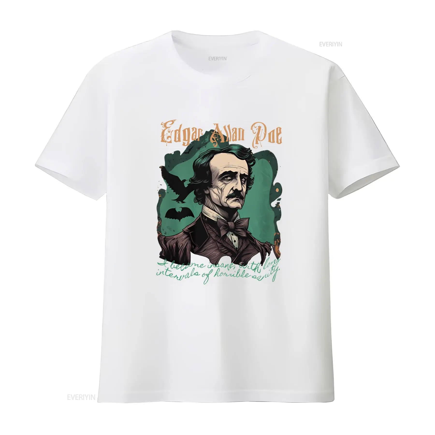 Edgar Allan Poe T Shirt Gothic - Vintage Fashion Ideas のレビューと価格