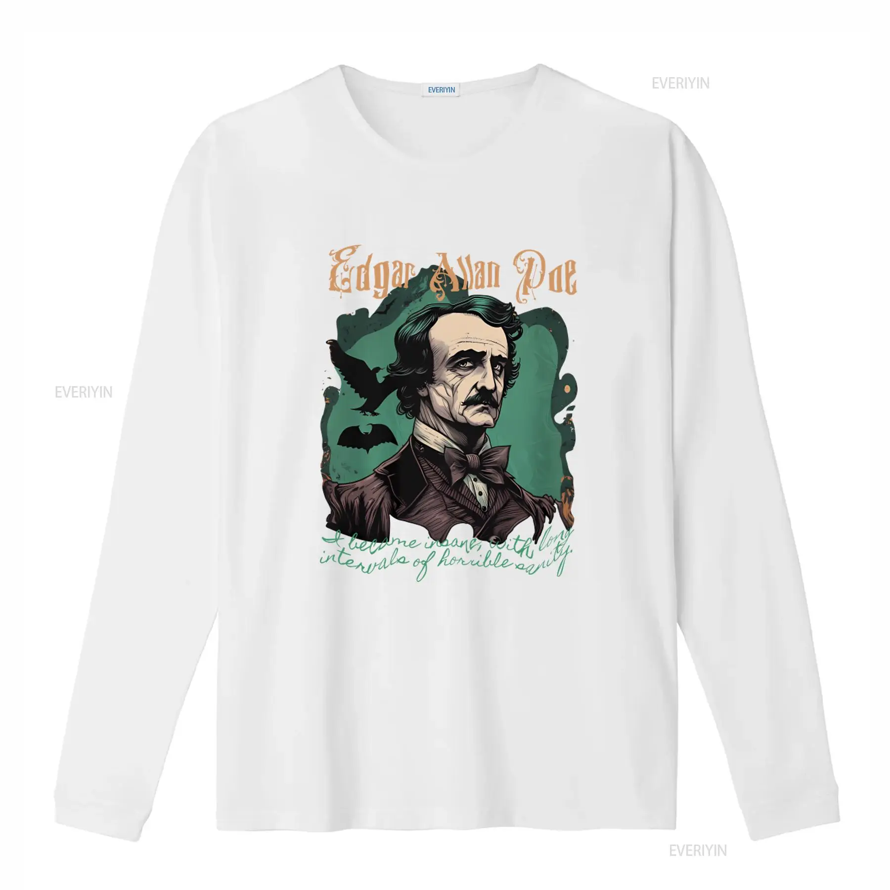 Edgar Allan Poe T Shirt Gothic - Vintage Fashion Ideas のレビューと価格