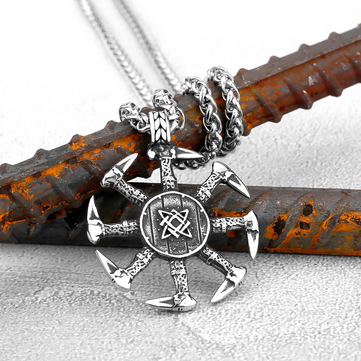Stainless Steel Double Sided S - Vintage Fashion Wheel のレビューと価格