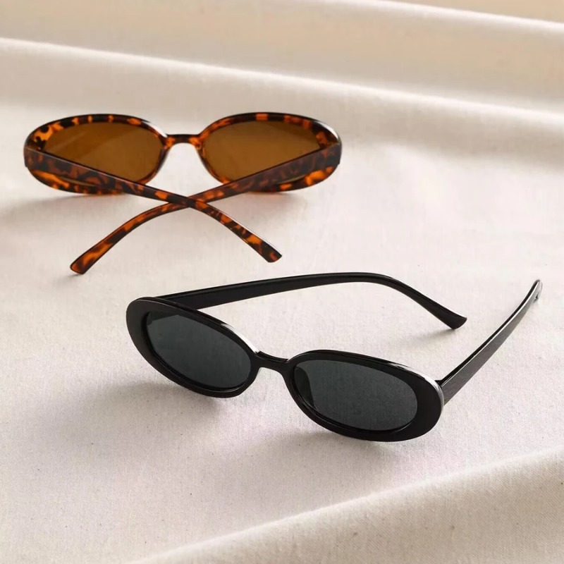 Vintage Oval Sunglasses Women  - Vintage Fashion Luxury のレビューと価格