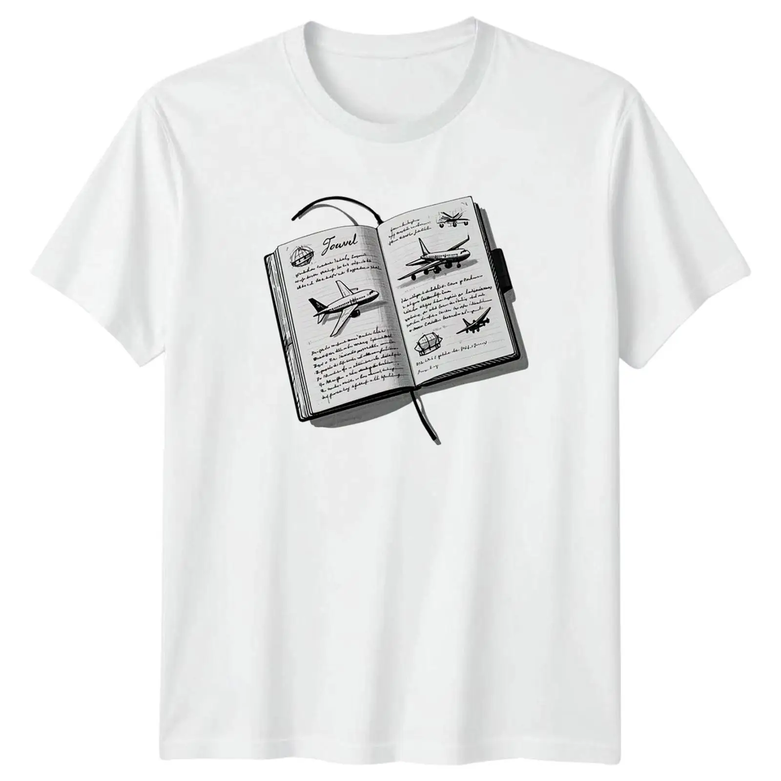 Travel Journal Sketch T Shirt  - Vintage Fashion Sketches のレビューと価格