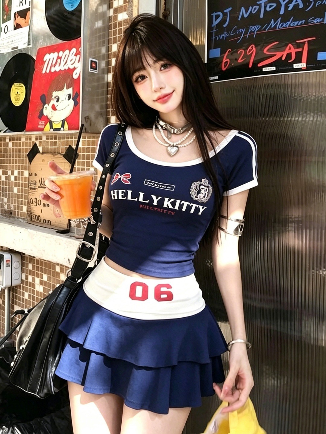 American Retro Hot Girl Letter - Vintage Fashion Show のレビューと価格