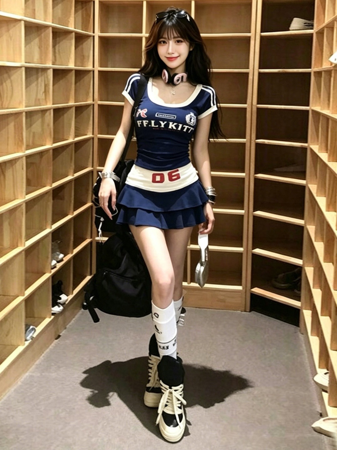 American Retro Hot Girl Letter - Vintage Fashion Show のレビューと価格