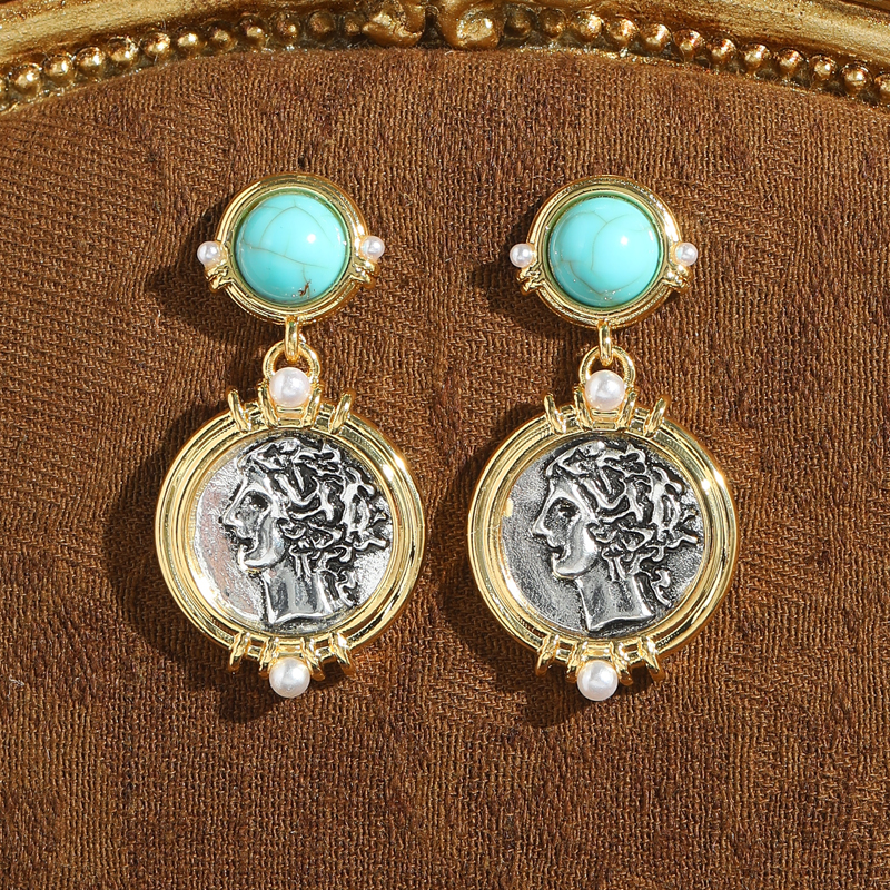Vintage Turquoise Drop Earring - Vintage Fashion Jewelry Brands のレビューと価格